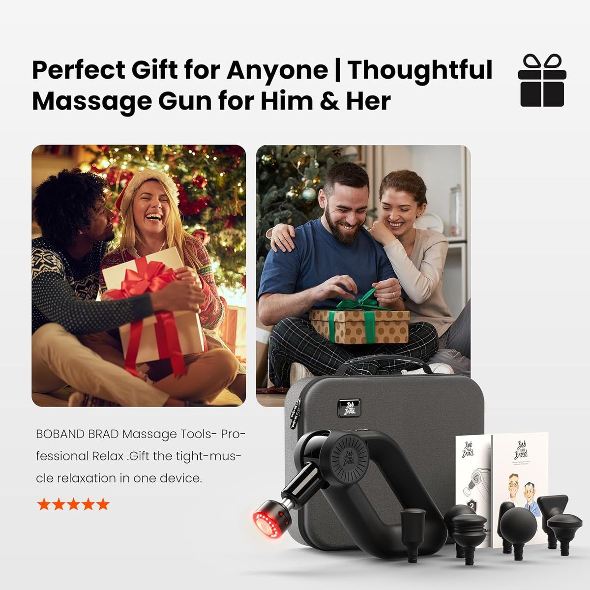 Bob and Brad D6 Ultra: The Deep Tissue Massage Gun That Delivers