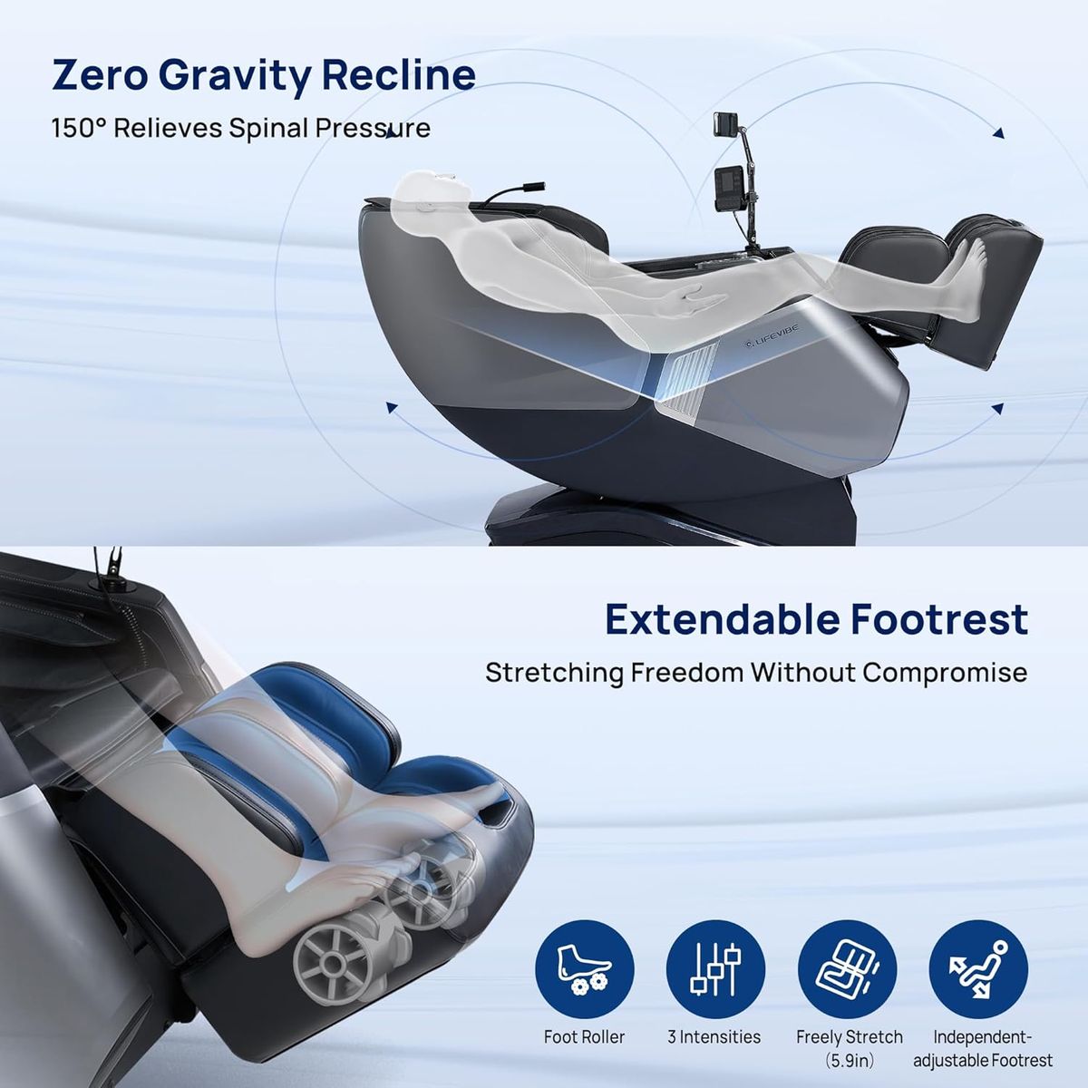 Experience Ultimate Relaxation with Lifevibe (Bestore) VAT Massage Chair Prime