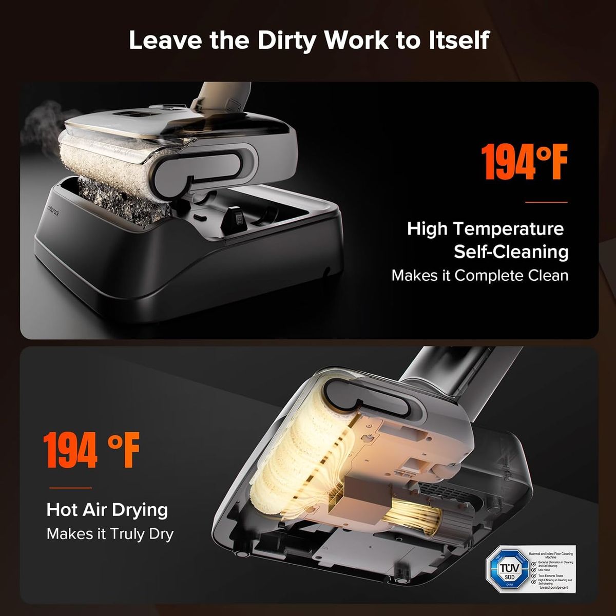 Roborock F25 GT Set – Effortless Cleaning, Stunning Results