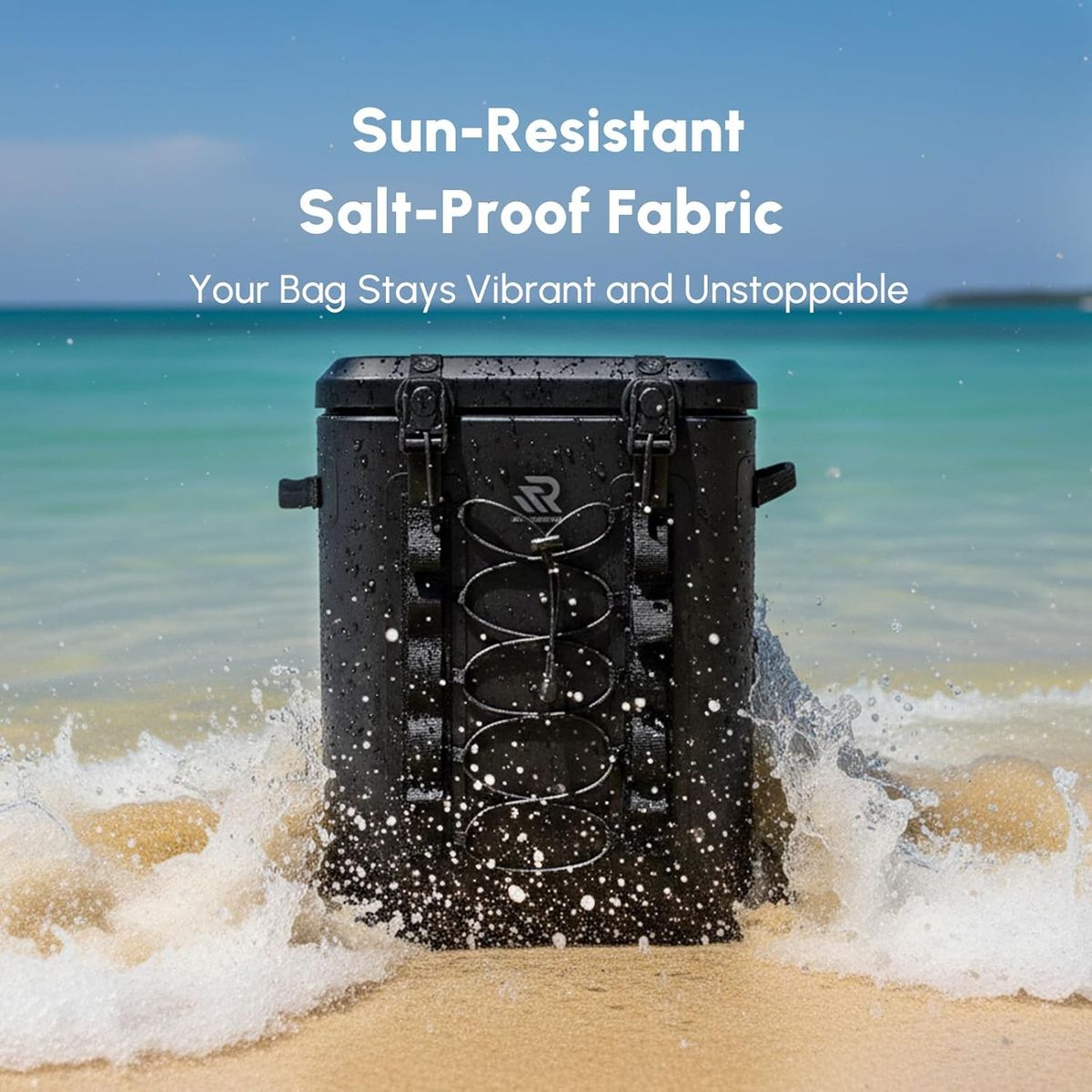 RIVONOVA Zipperless Magnetic Cooler: 48H Insulated, Ultralight