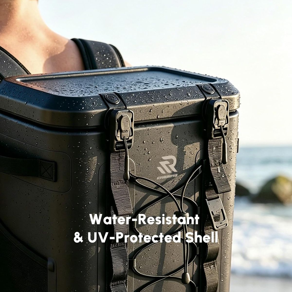 RIVONOVA Zipperless Magnetic Cooler: 48H Insulated, Ultralight