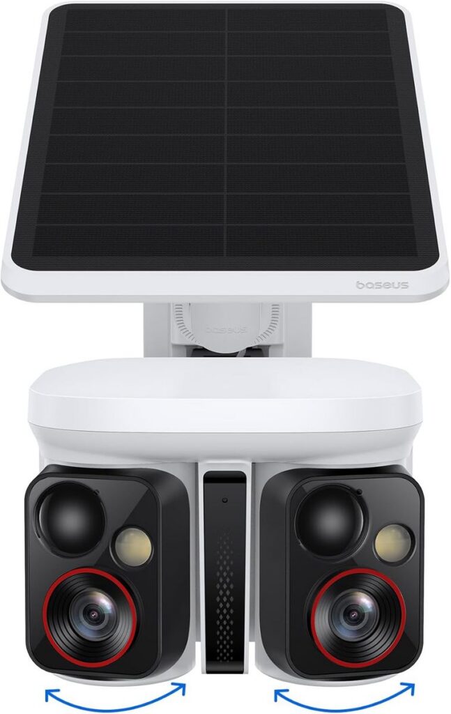 Baseus X1 Pro: Solar Security Camera with Dual 3K AI Tracking