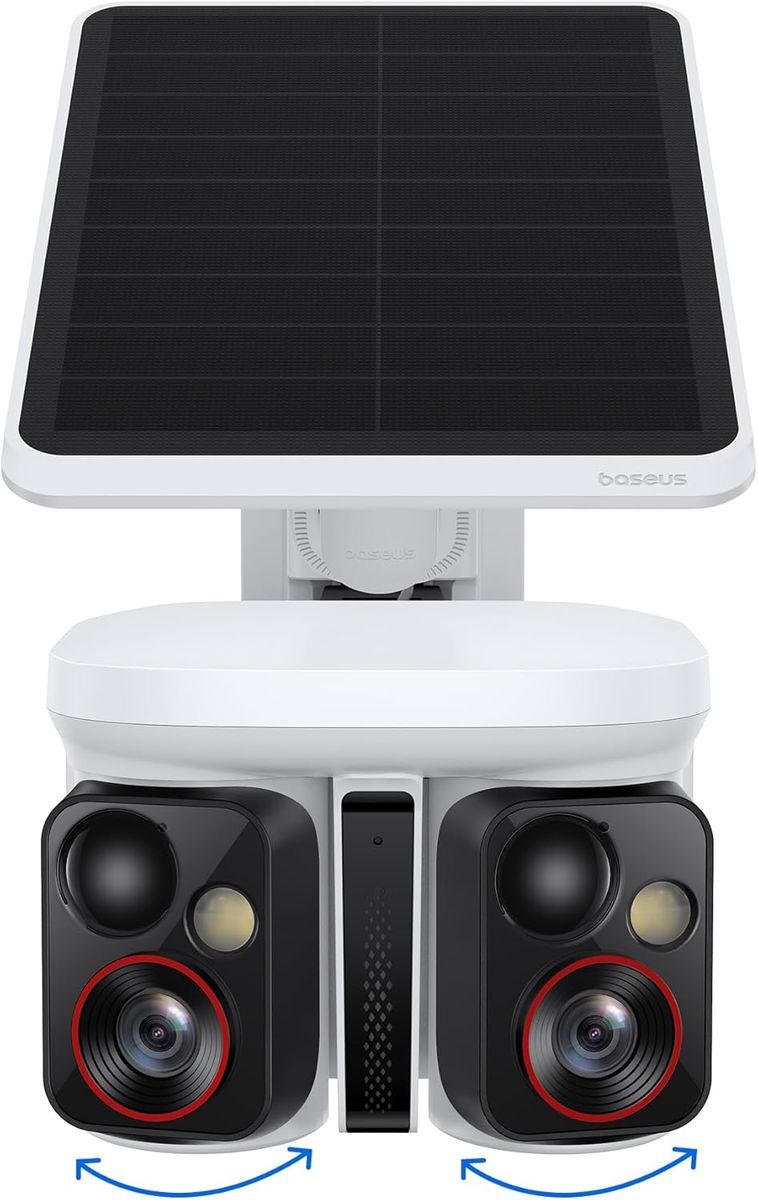 Baseus X1 Pro: Solar Security Camera with Dual 3K AI Tracking