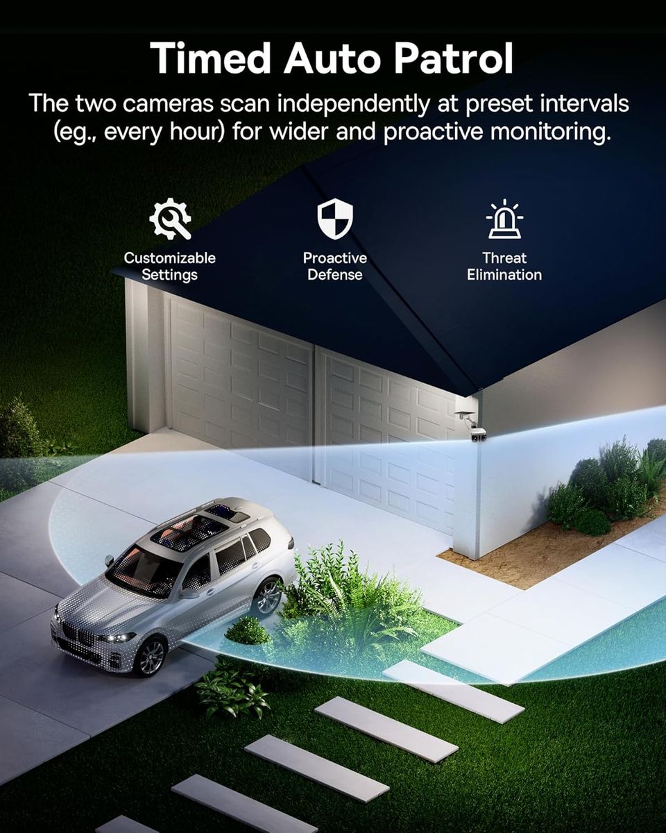 Baseus X1 Pro: Solar Security Camera with Dual 3K AI Tracking