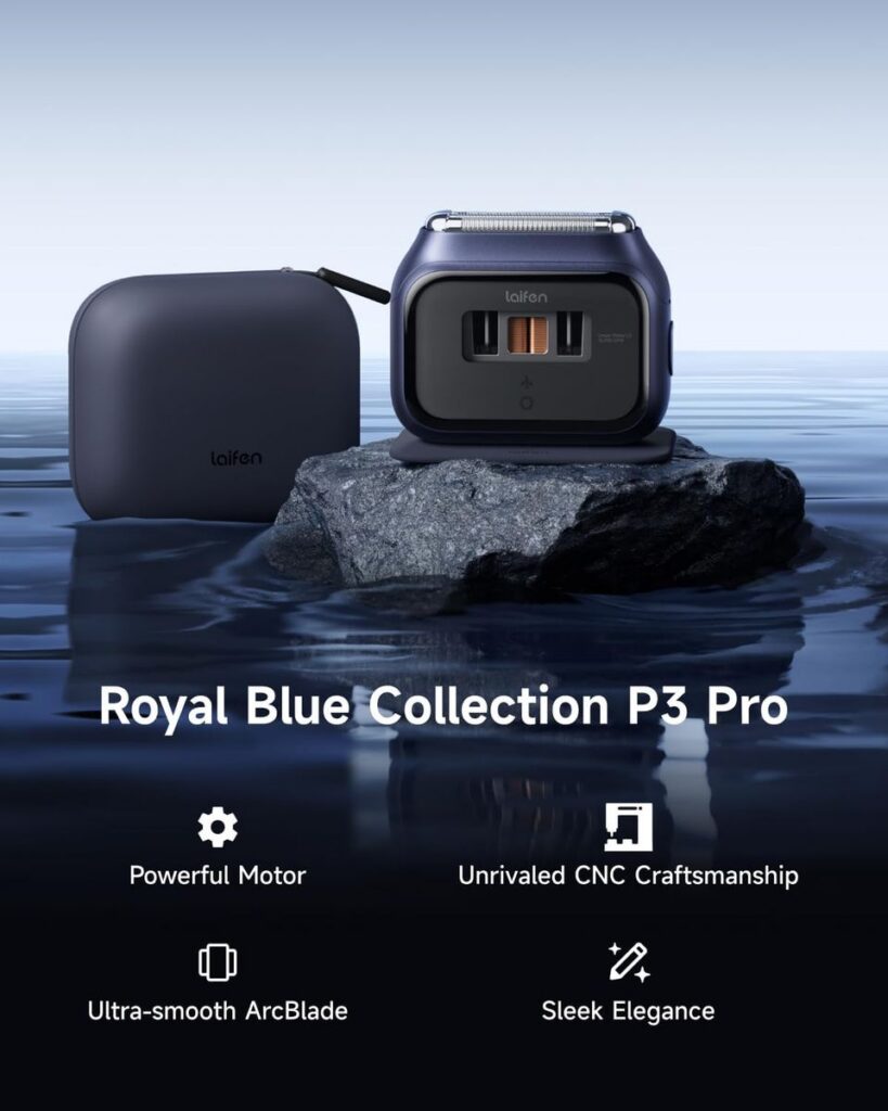 Laifen 3-Blade Electric Shaver Gift Box: The Ultimate Grooming Upgrade