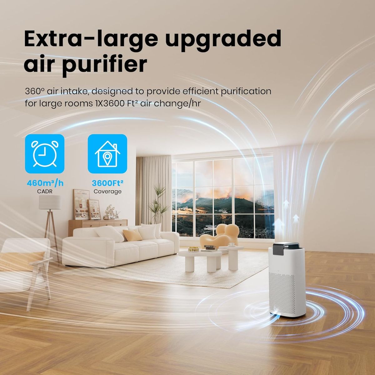 Breathe Cleaner Air with Morento.usa Air Purifiers for Home Large Room