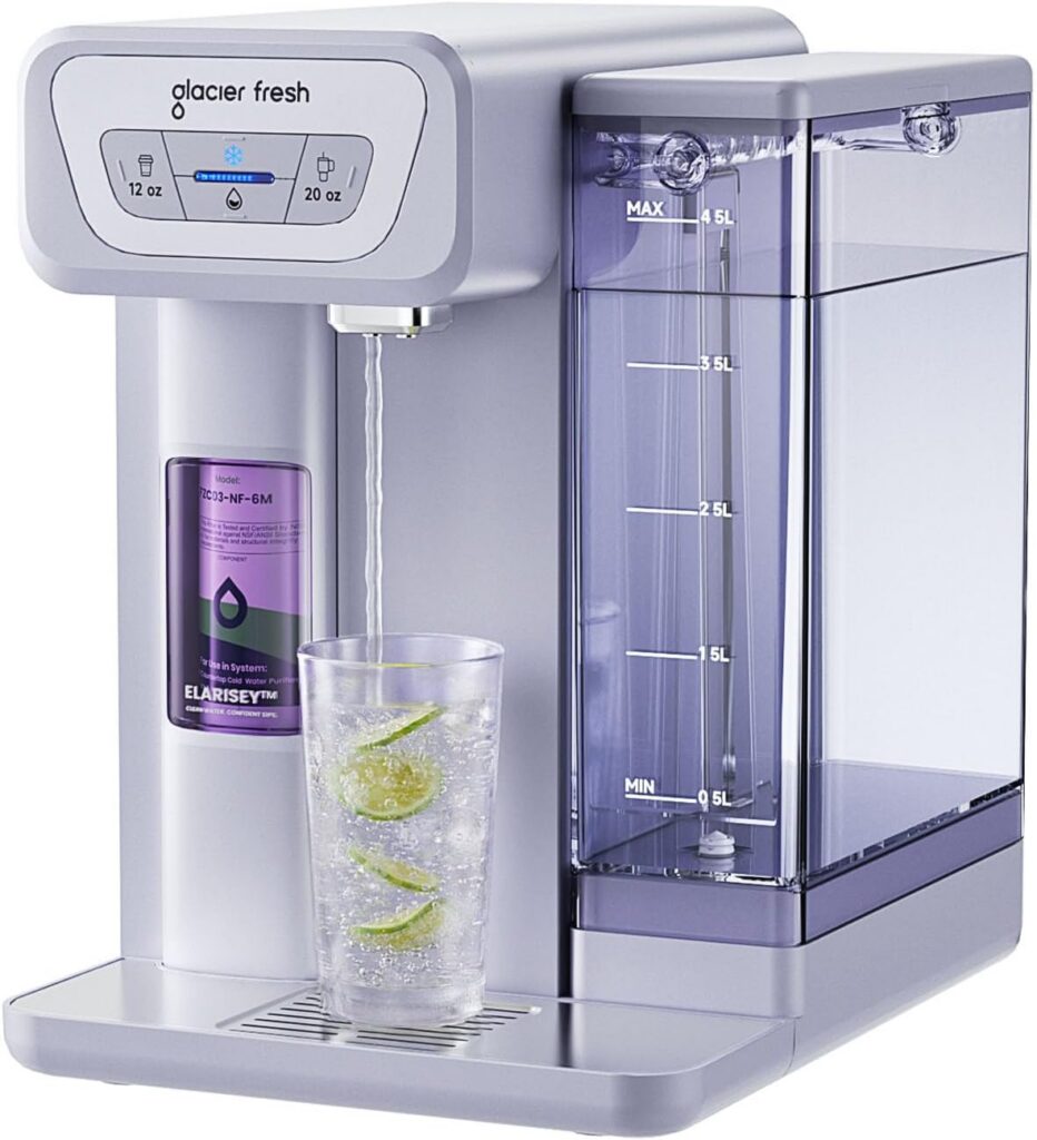 Glacier Fresh C03 Coolon Countertop Cold Water Purifier – Pure & Quiet
