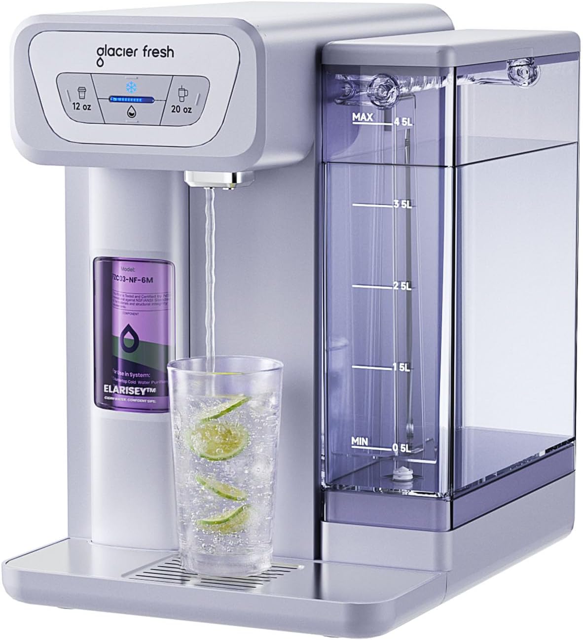 Glacier Fresh C03 Coolon Countertop Cold Water Purifier – Pure & Quiet
