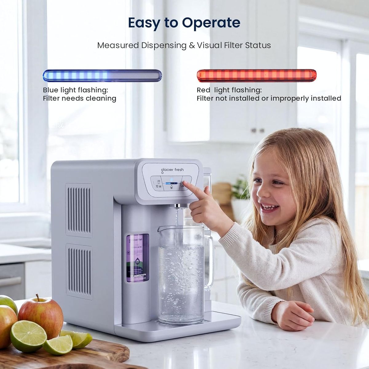 Glacier Fresh C03 Coolon Countertop Cold Water Purifier – Pure & Quiet