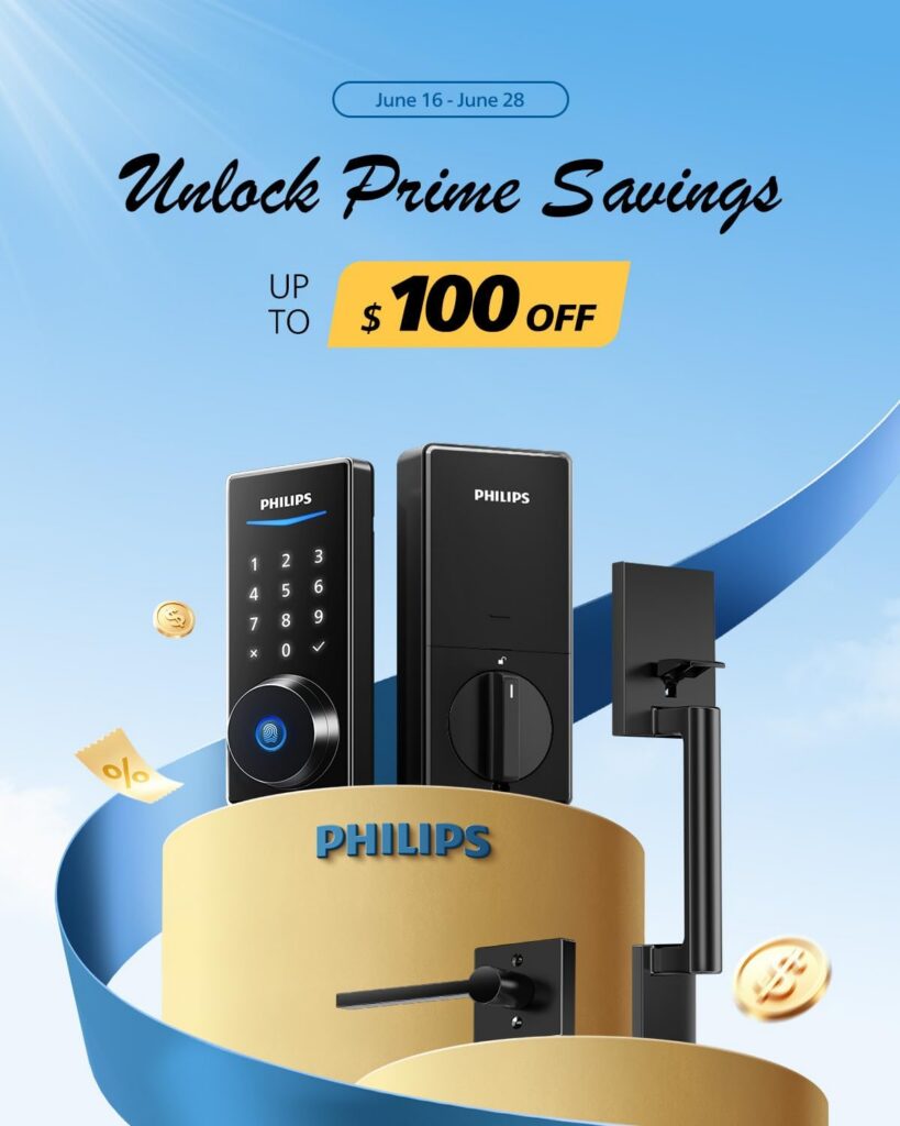 PHILIPS Wi-Fi Smart Lock: Elegant Security for Your Home