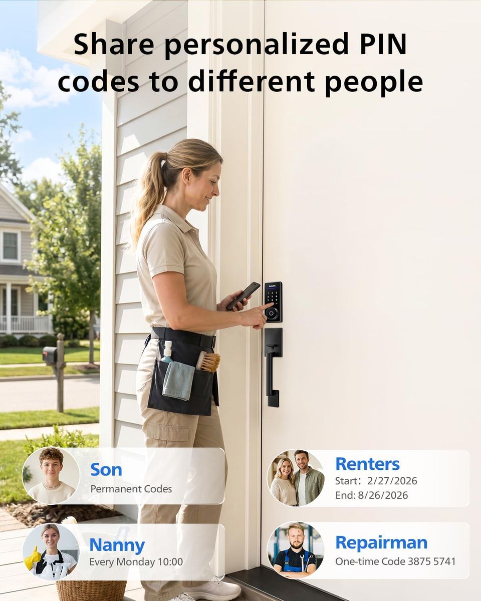 PHILIPS Wi-Fi Smart Lock: Elegant Security for Your Home