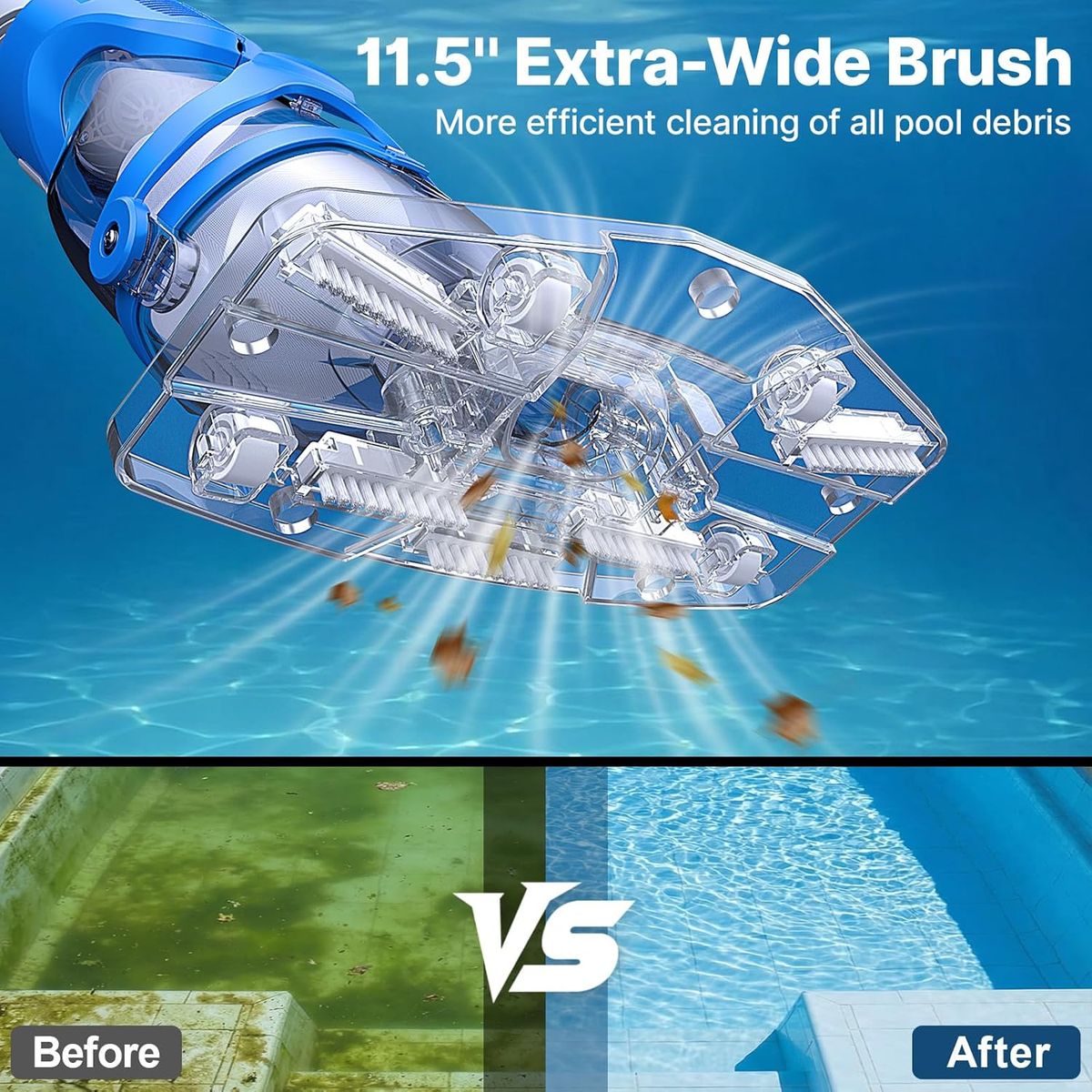 OGERY Pool Vacuum: Clean Your Above Ground Pool Effortlessly