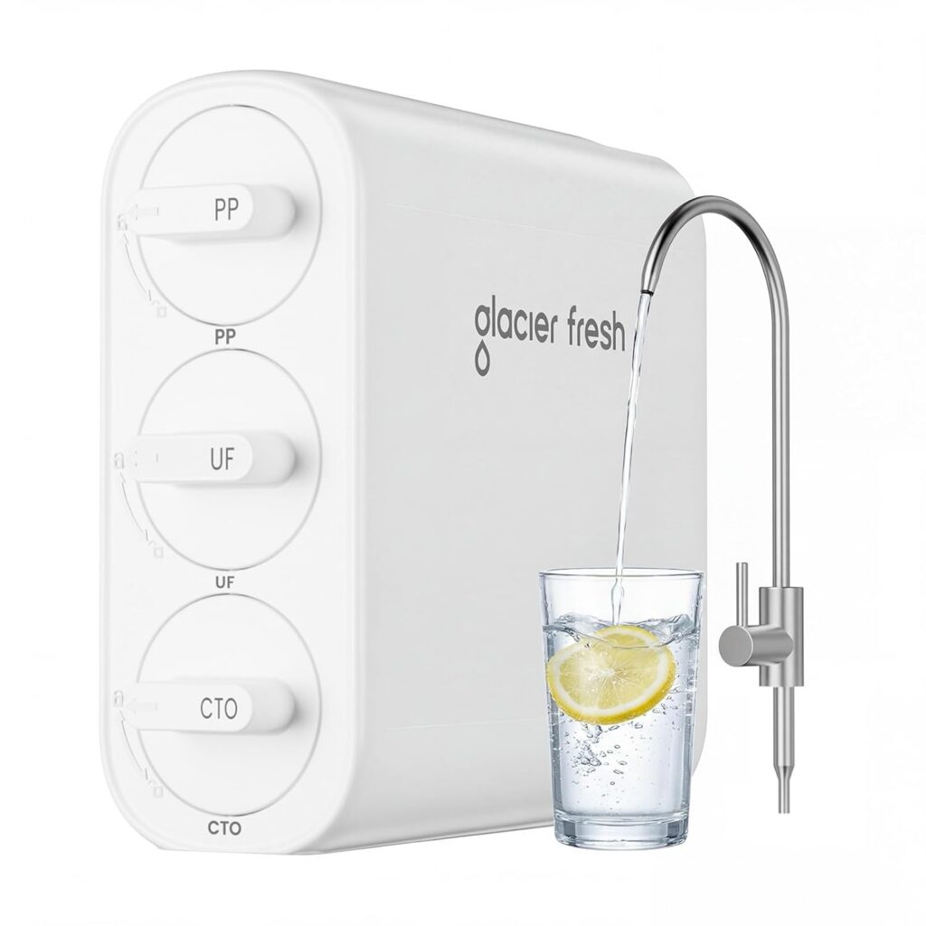 Glacier Fresh GFU06: Ultra Filtration Under Sink Water Filter
