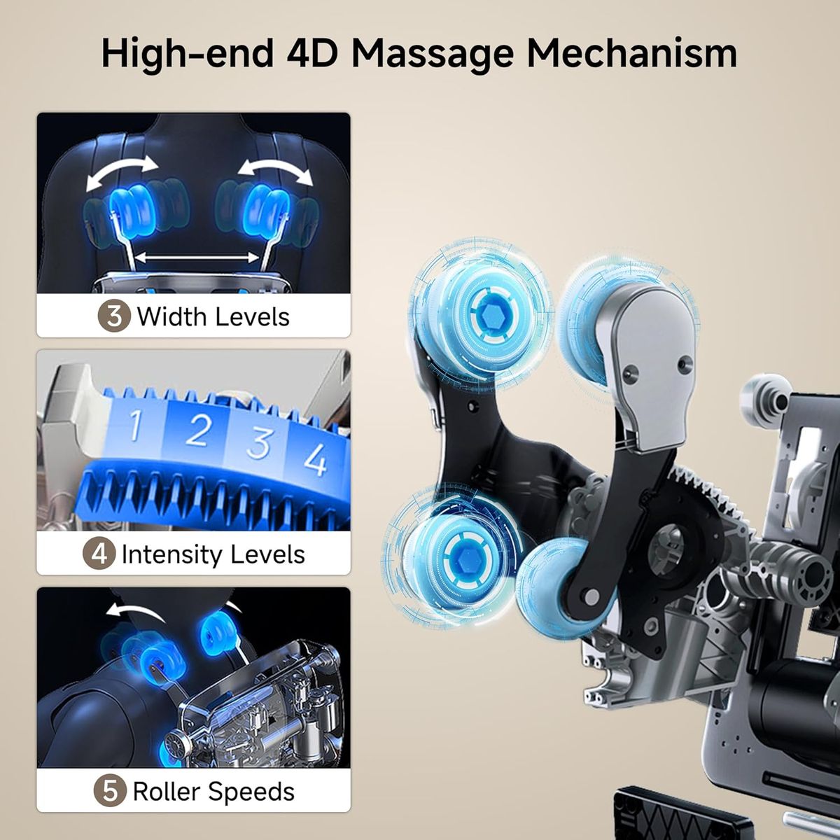 RealRelax PS5200 4D Massage Chair – Ultimate Comfort Awaits