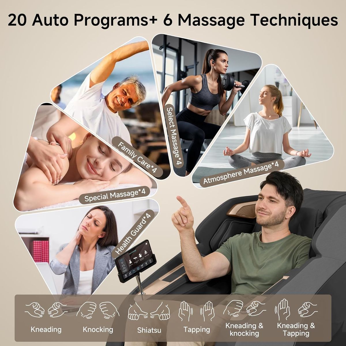 RealRelax PS5200 4D Massage Chair – Ultimate Comfort Awaits