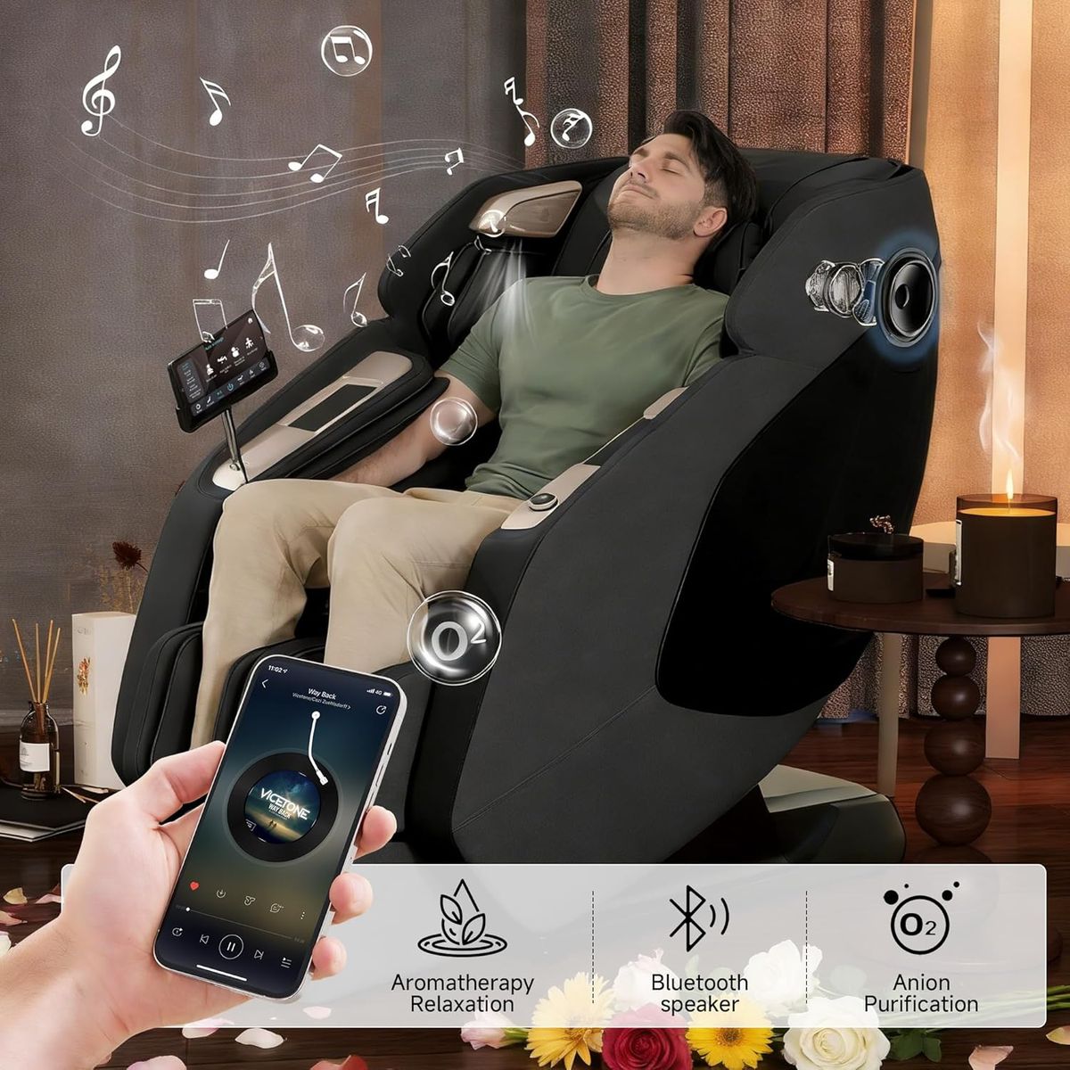 RealRelax PS5200 4D Massage Chair – Ultimate Comfort Awaits