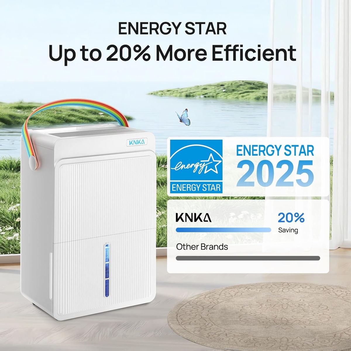 KNKA Max 80 Pints Dehumidifier – Powerful & Efficient