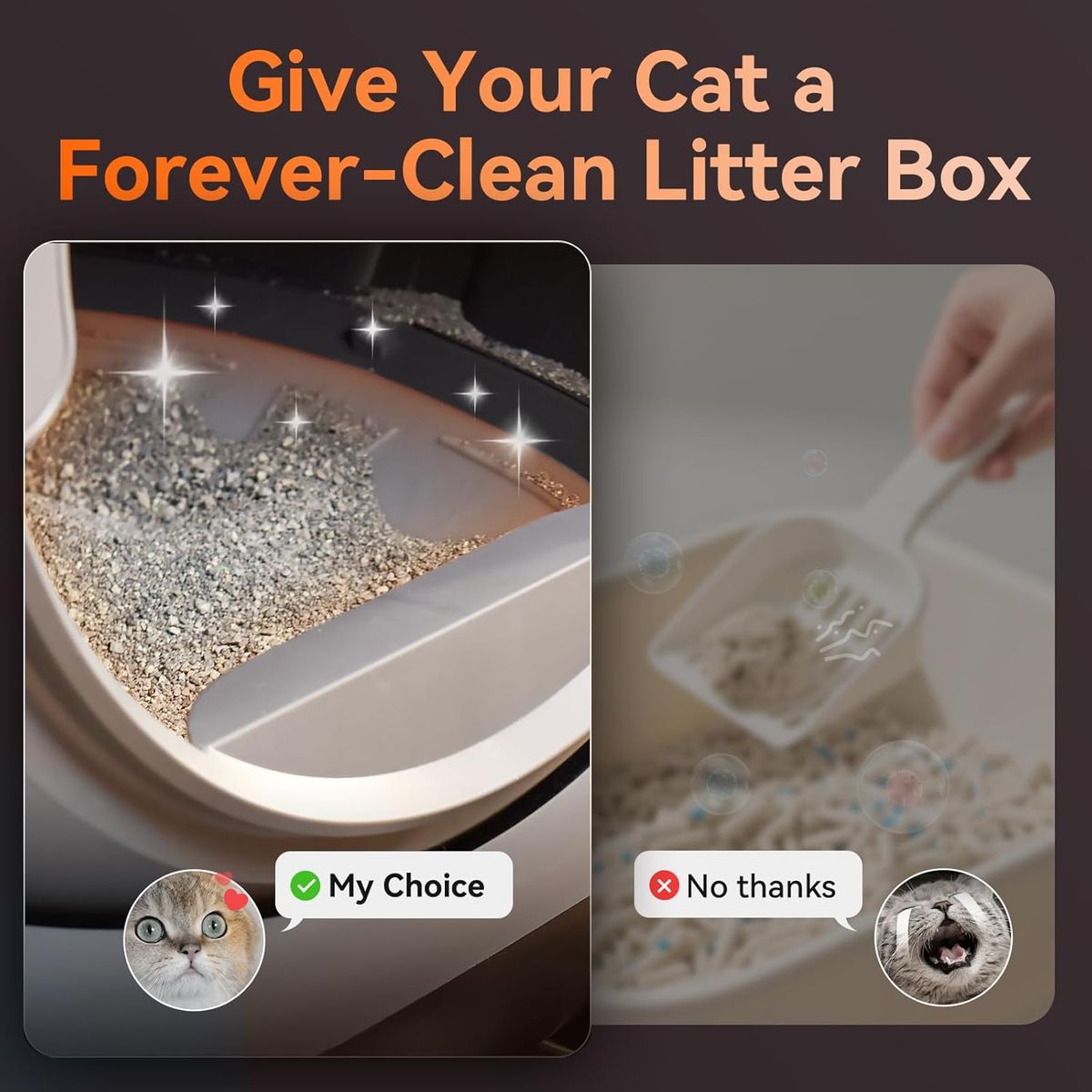 Coziley G1 Self-Cleaning Litter Box for Cats