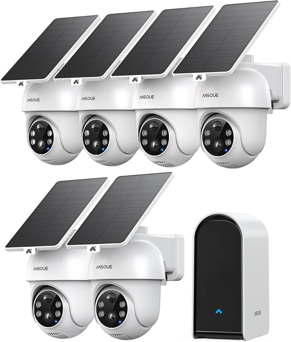 ANSQUE Wireless Outdoor Security Cameras – Reliable Home Protection