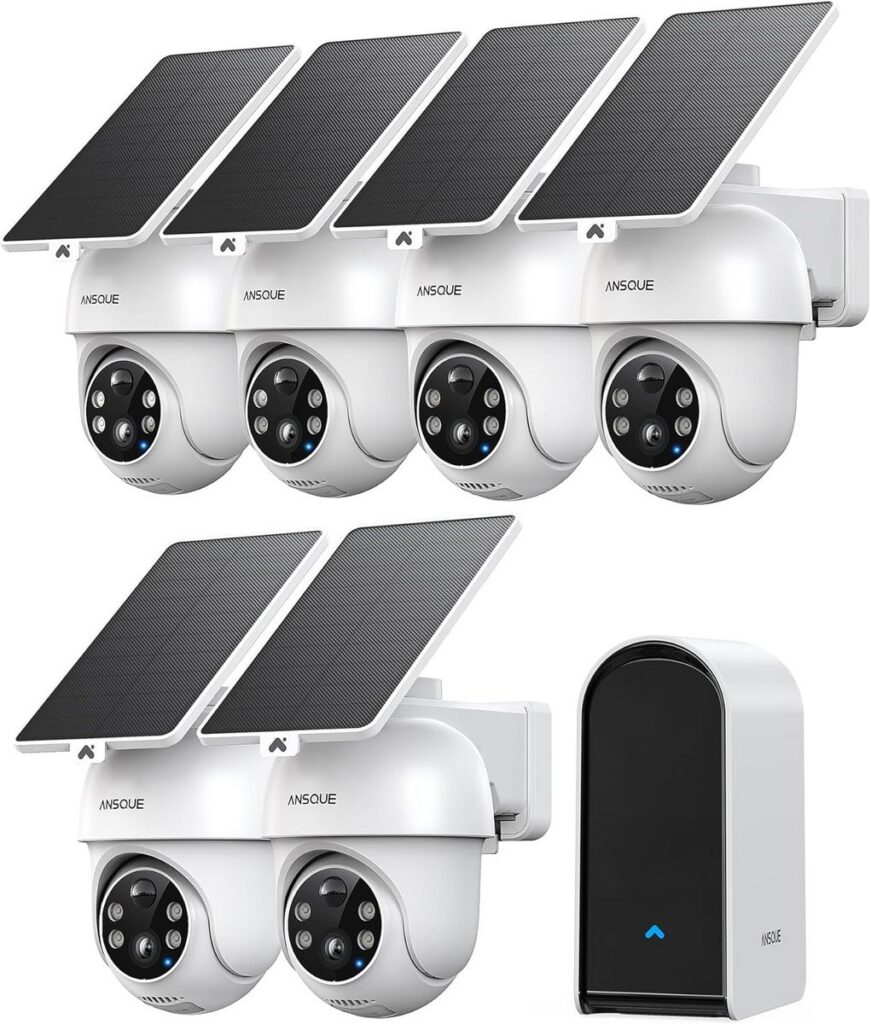 ANSQUE Wireless Outdoor Camera System – Unmatched Home Security