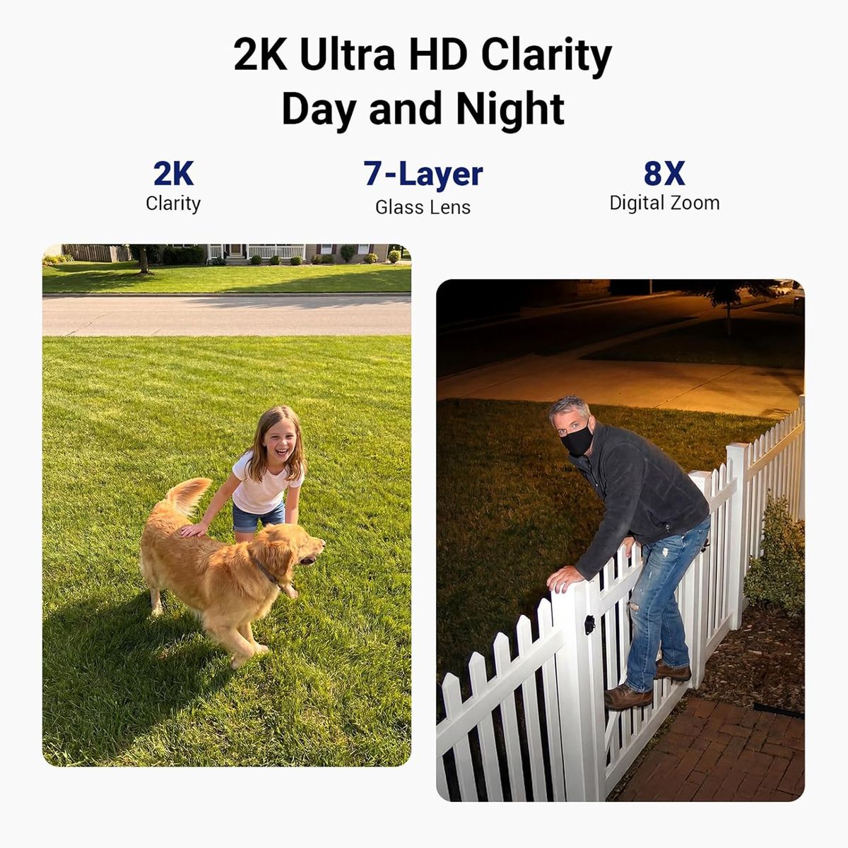 ANSQUE Wireless Outdoor Security Cameras – Reliable Home Protection