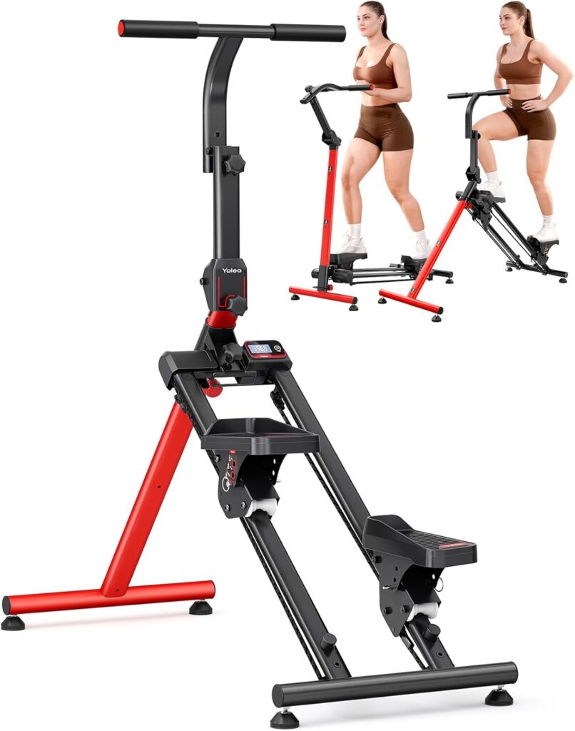 Yoleo Resistance Stair Stepper: Your Compact Home Gym Solution