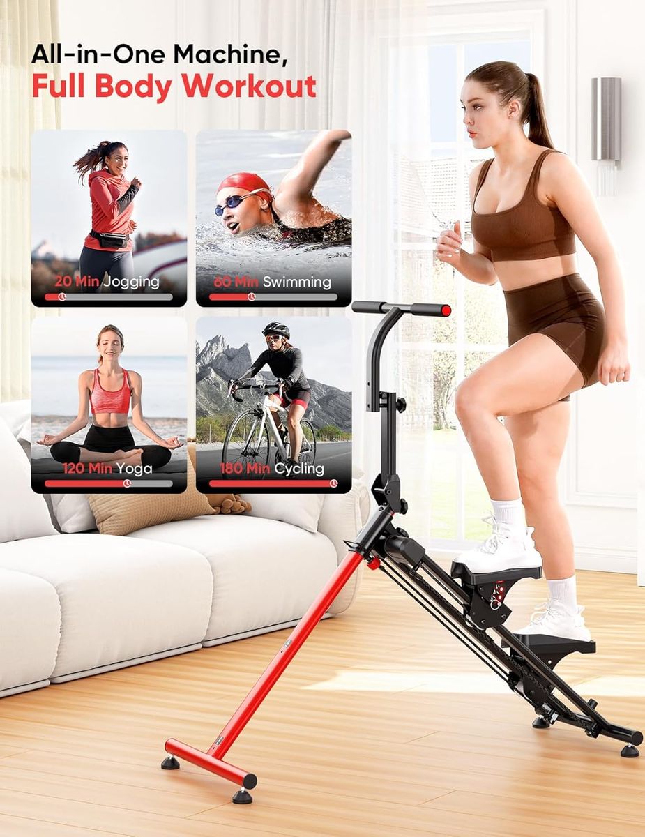 Yoleo Resistance Stair Stepper: Your Compact Home Gym Solution