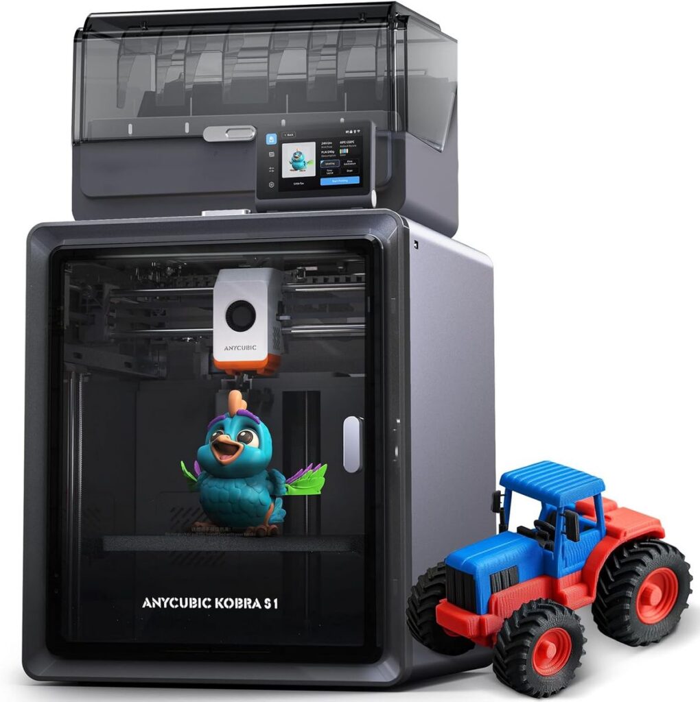 ANYCUBIC Kobra S1C: Multi-Color 3D Printing Revolution