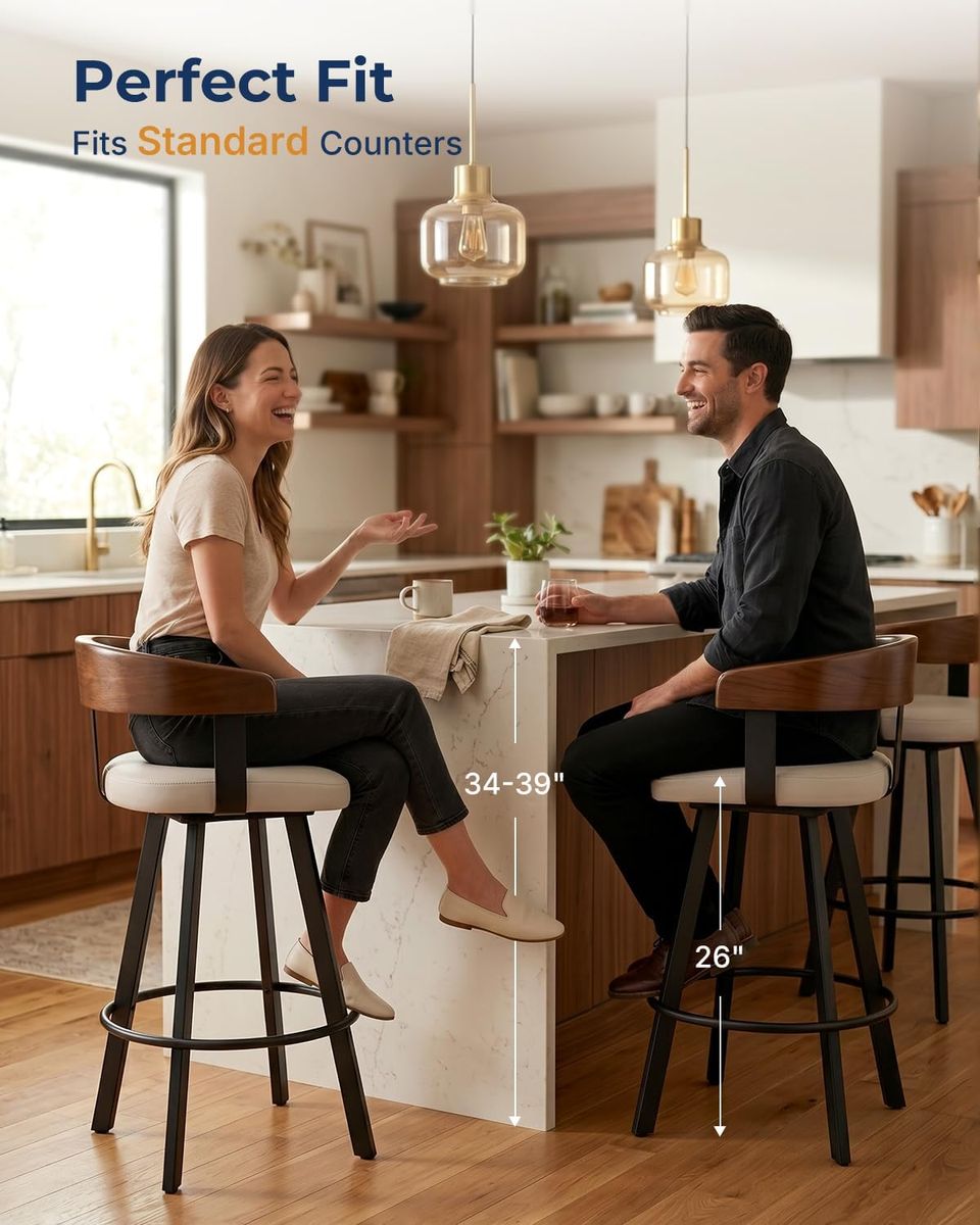 Forspark 350 lbs Bar Stools: Unmatched Strength & Style