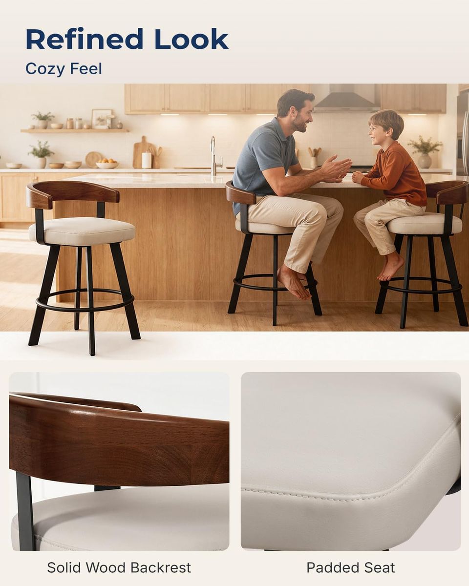 Forspark 350 lbs Bar Stools: Unmatched Strength & Style