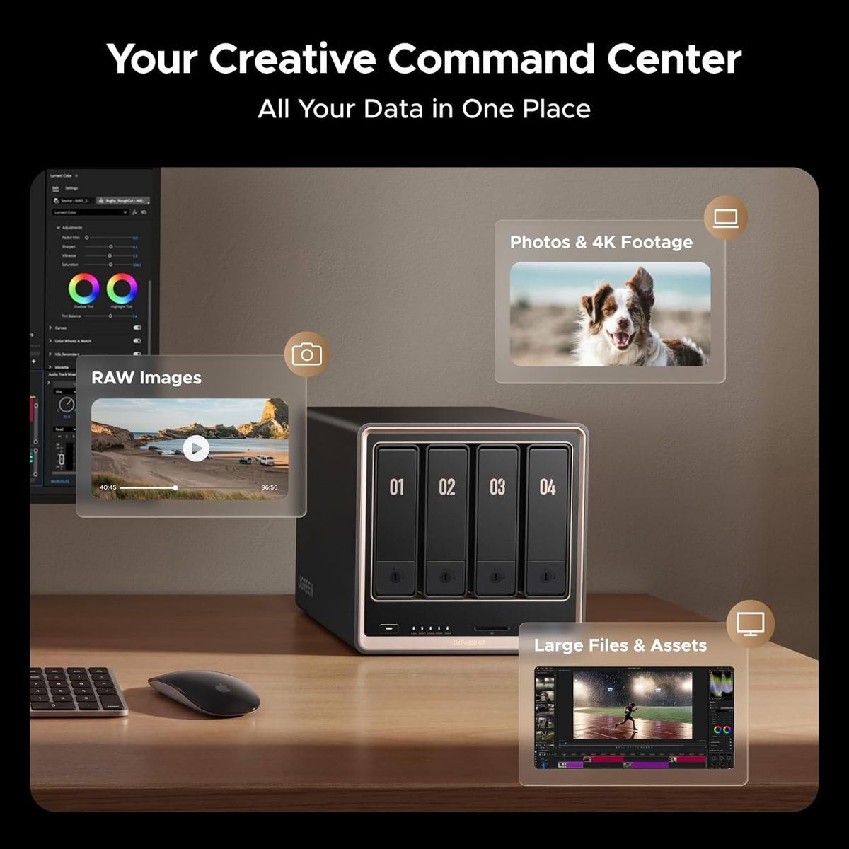 Ugreen DXP4800GT: Powerful NAS for Modern Creators