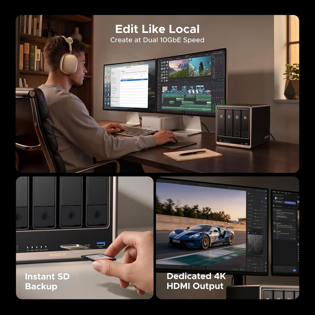Ugreen DXP4800GT: Powerful NAS for Modern Creators