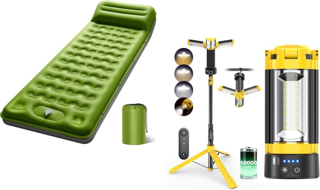OGERY Ultralight Sleeping Pad & Camping Lights by OGERY-Outdoors