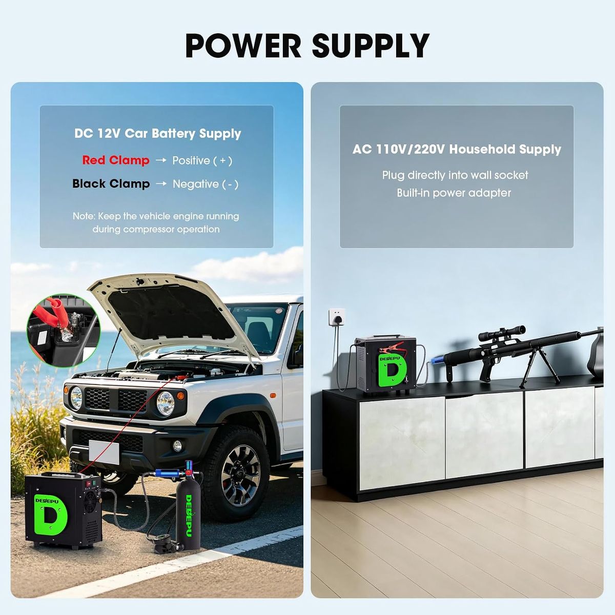 DEDEPU PCP Air Compressor: Your Dive Buddy for Every Adventure