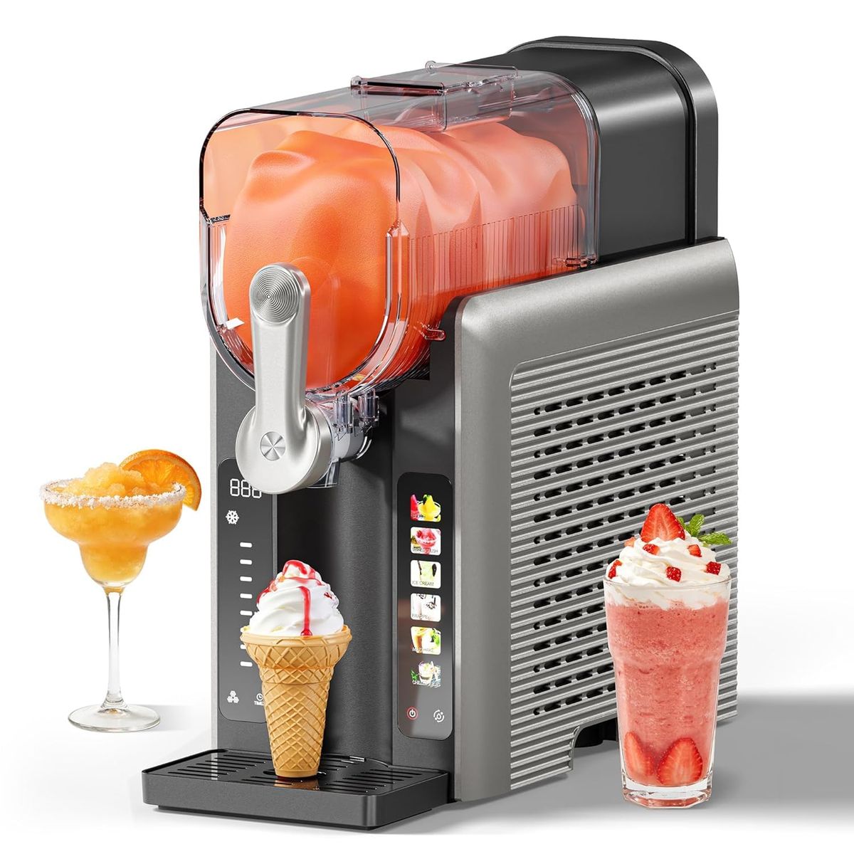 NEOISM Slushie Machine – No Ice Needed Slushy Maker for Home