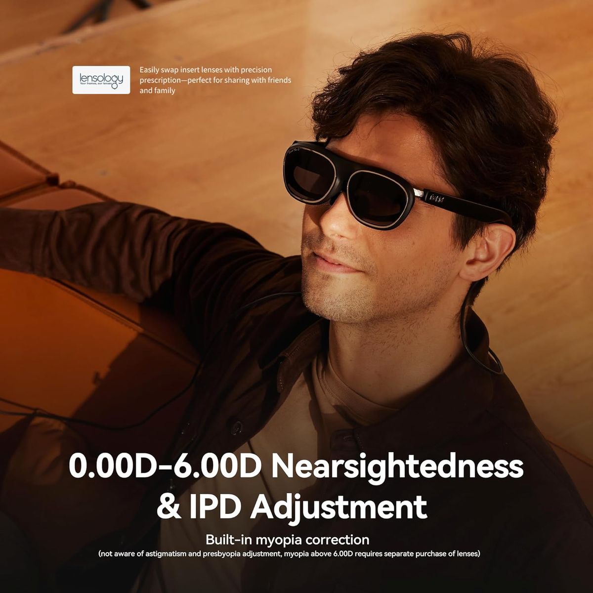 Rokid AR Spatial Video Glasses with 4-Screen Display: See the Future