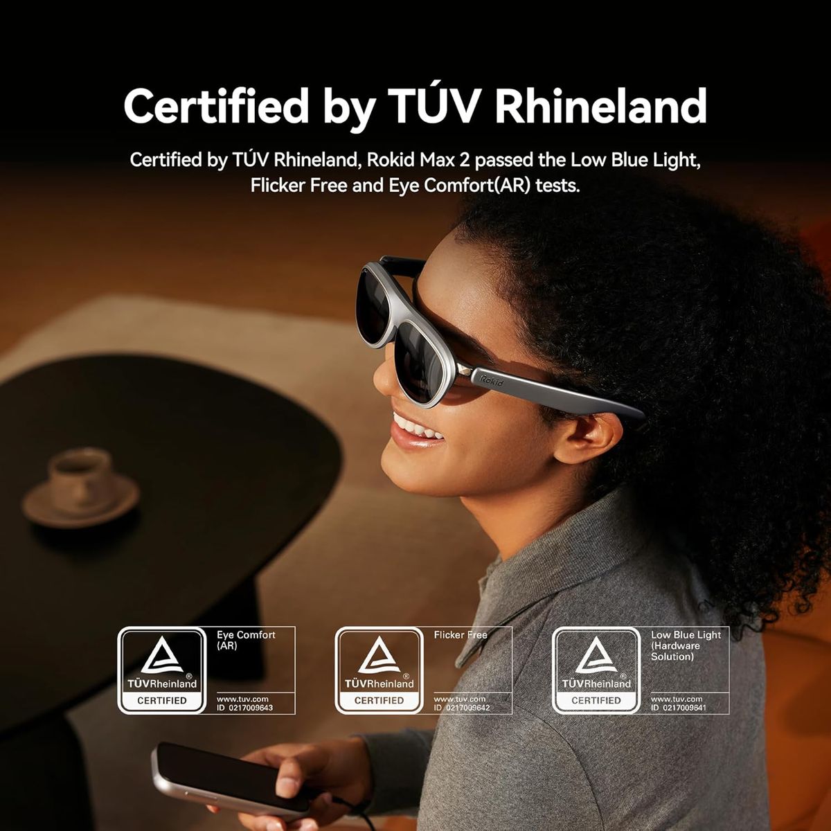 Rokid AR Spatial Video Glasses with 4-Screen Display: See the Future