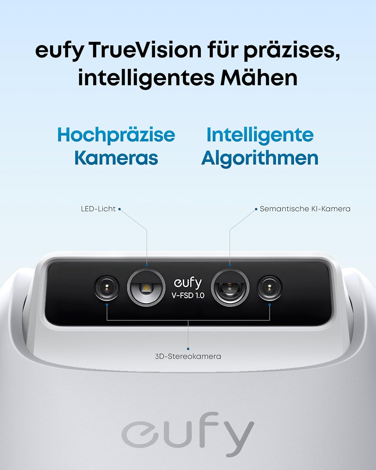 eufy E18: Präziser Rasenschnitt, tierfreundlich und kabellos