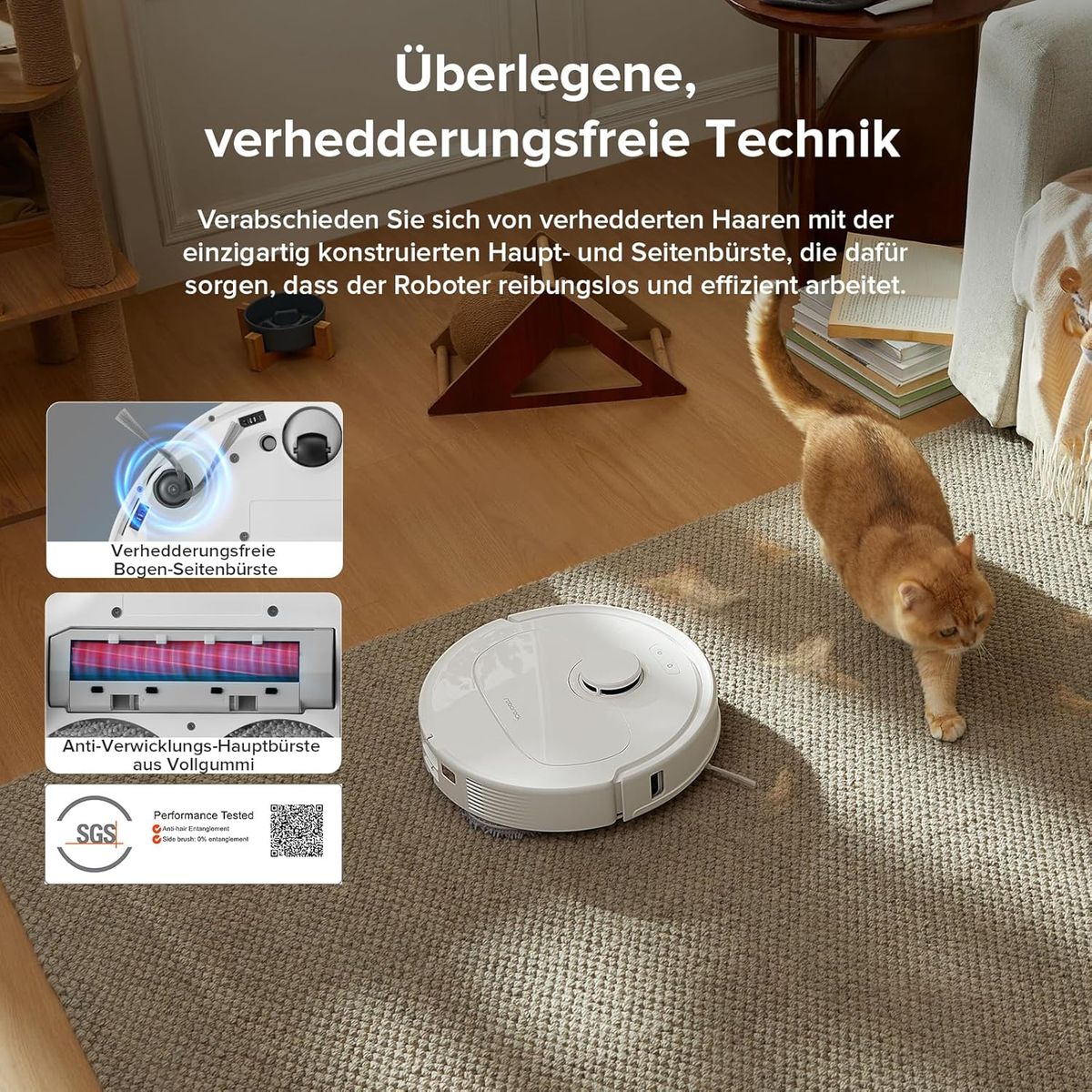 Roborock Qrevo Serie: 8000Pa & intelligente Wischfunktion