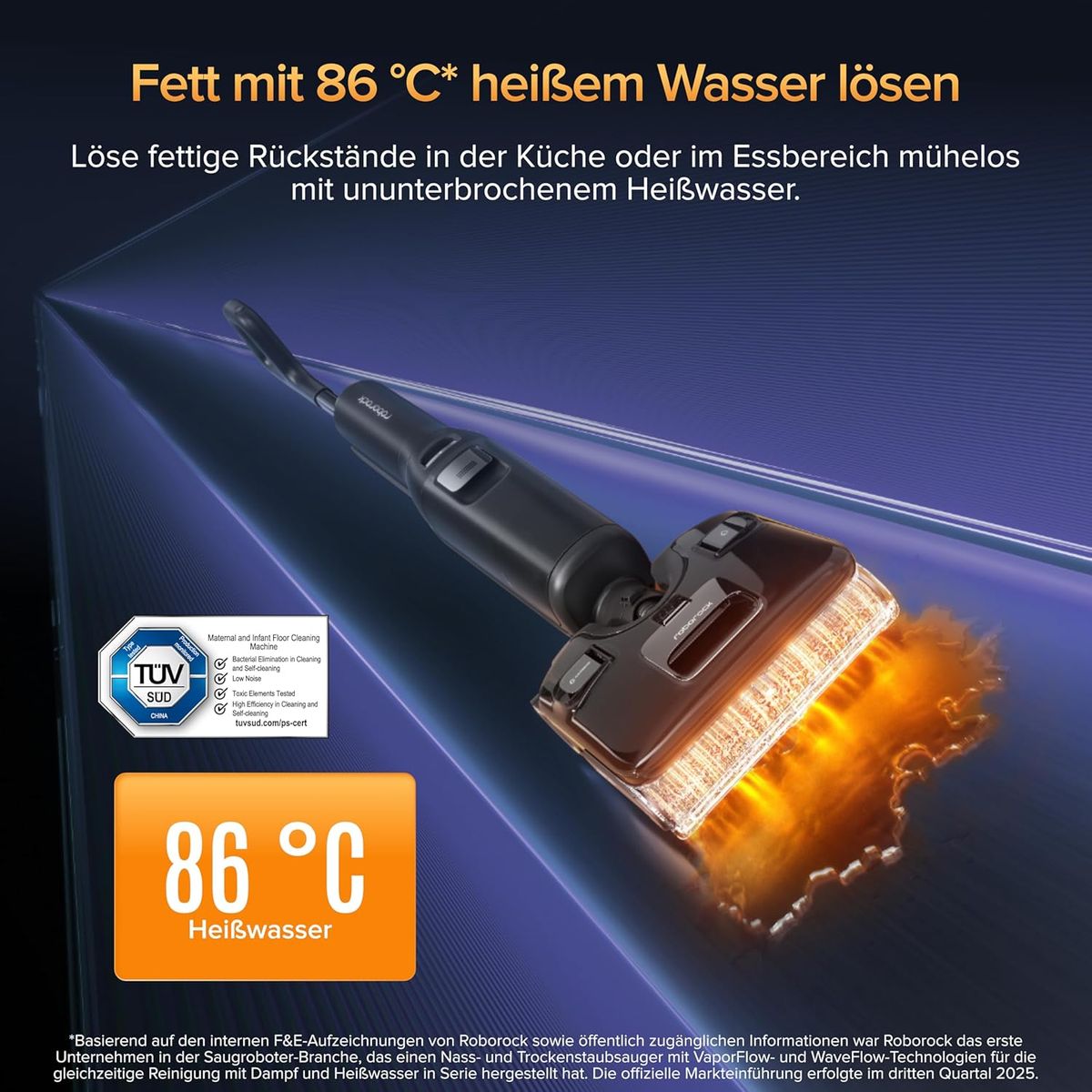 Roborock F25 Ultra: Dampf-Revolution für dein Zuhause