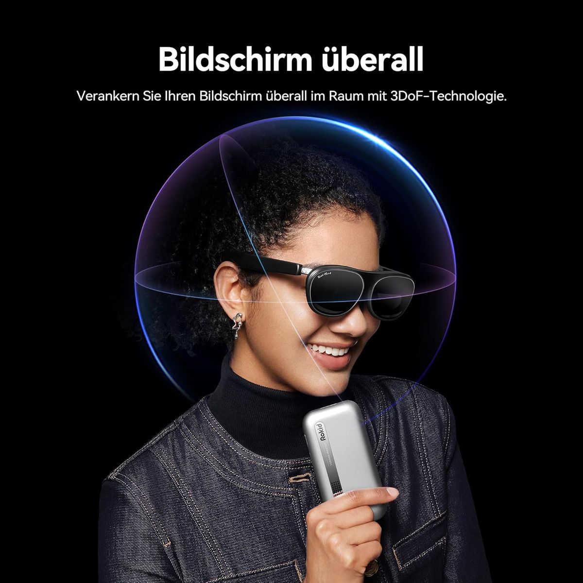 Rokid AR Spatial Silbern – Revolutionäre AR-Brille entdecken