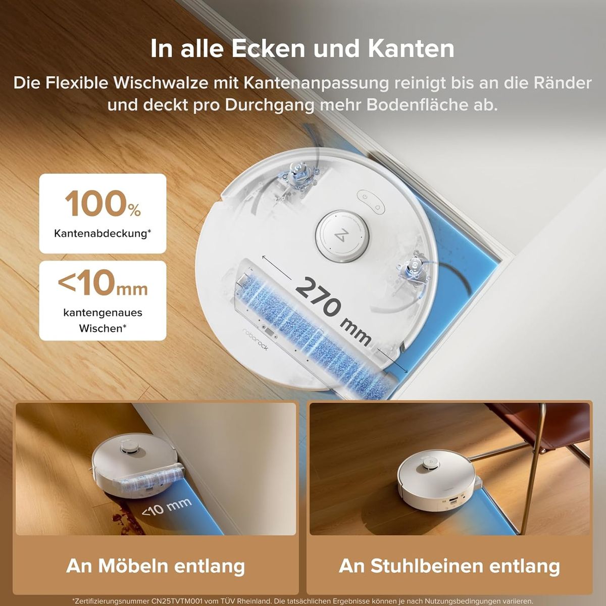 Roborock Qrevo Curv 2 Flow – Perfekte Sauberkeit neu definiert