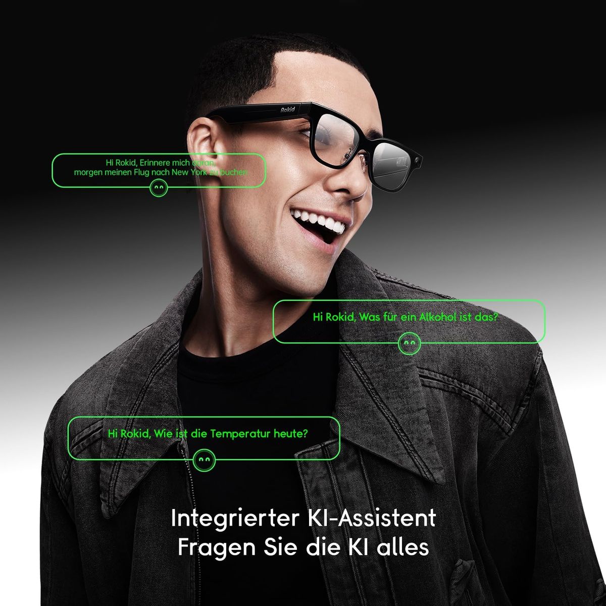 Rokid Glasses (mit Display), AI&AR Smart Glasses: Zukunft erleben