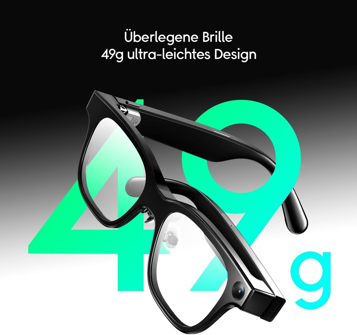 Rokid Glasses (mit Display), AI&AR Smart Glasses: Zukunft erleben