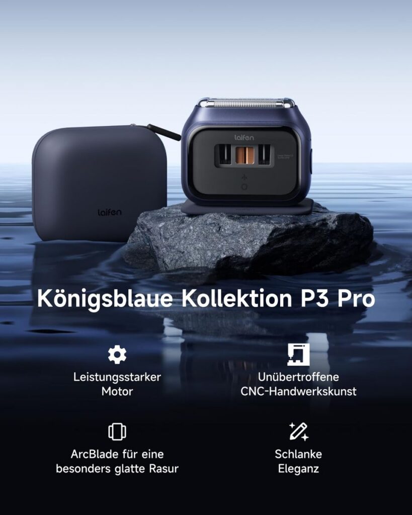 Laifen 3-Blade Electric Shaver Gift Box: Rasur auf höchstem Niveau