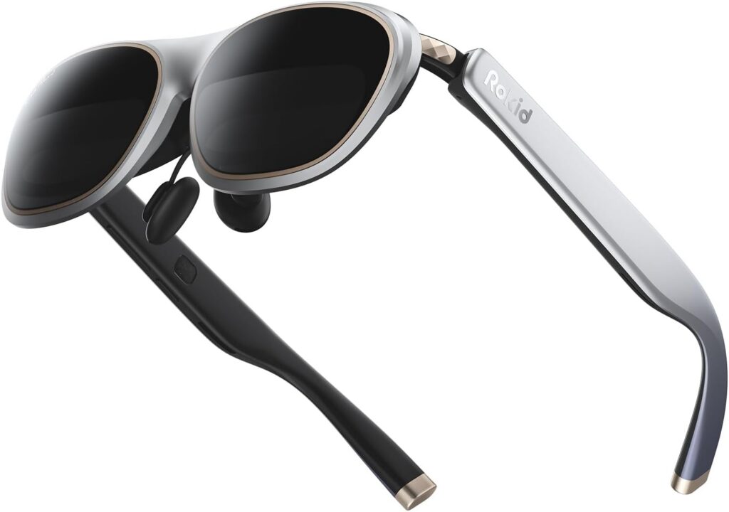 Rokid Max 2 AR Brille Silbrig – Ihre neue Sichtweise