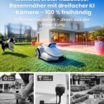 TerraMow V600: Kabelloser Mähroboter mit Tri-AI-Vision