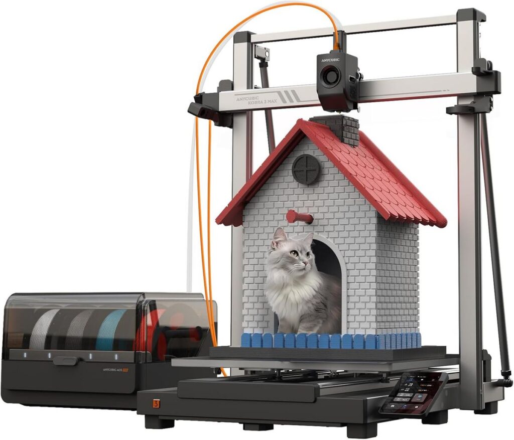 ANYCUBIC Kobra 3 Max Combo – 3D-Druck in XXL & Mehrfarbig