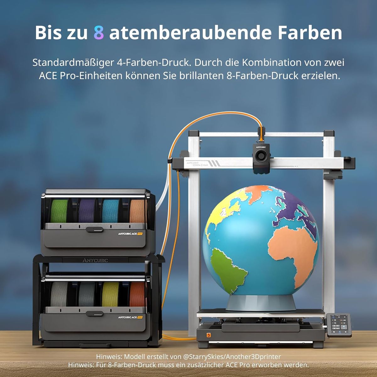 ANYCUBIC Kobra 3 Max Combo – Mehrfarbiger 3D-Drucker