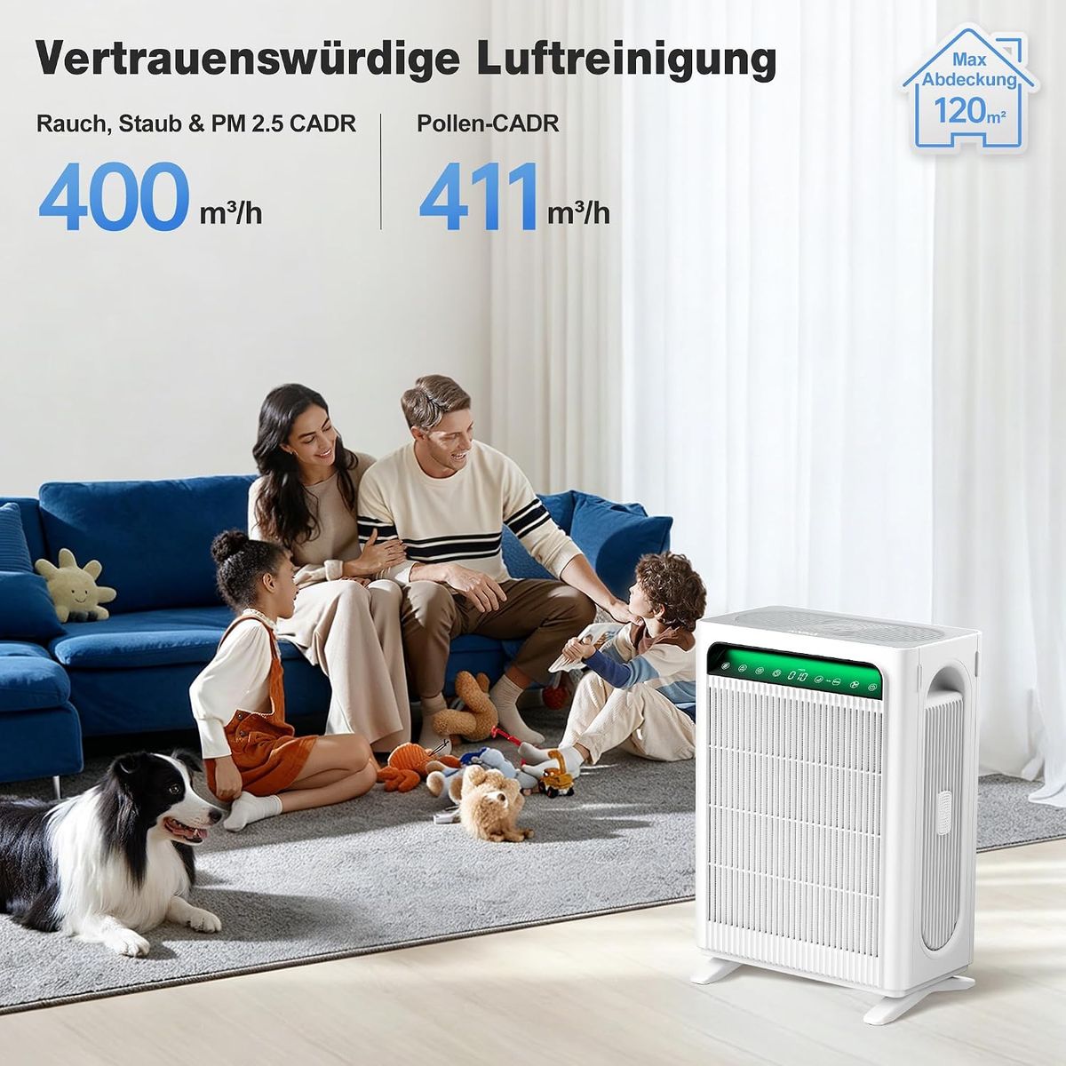 KNKA Air Purifier APH4000 – Reine Luft für Ihr Zuhause